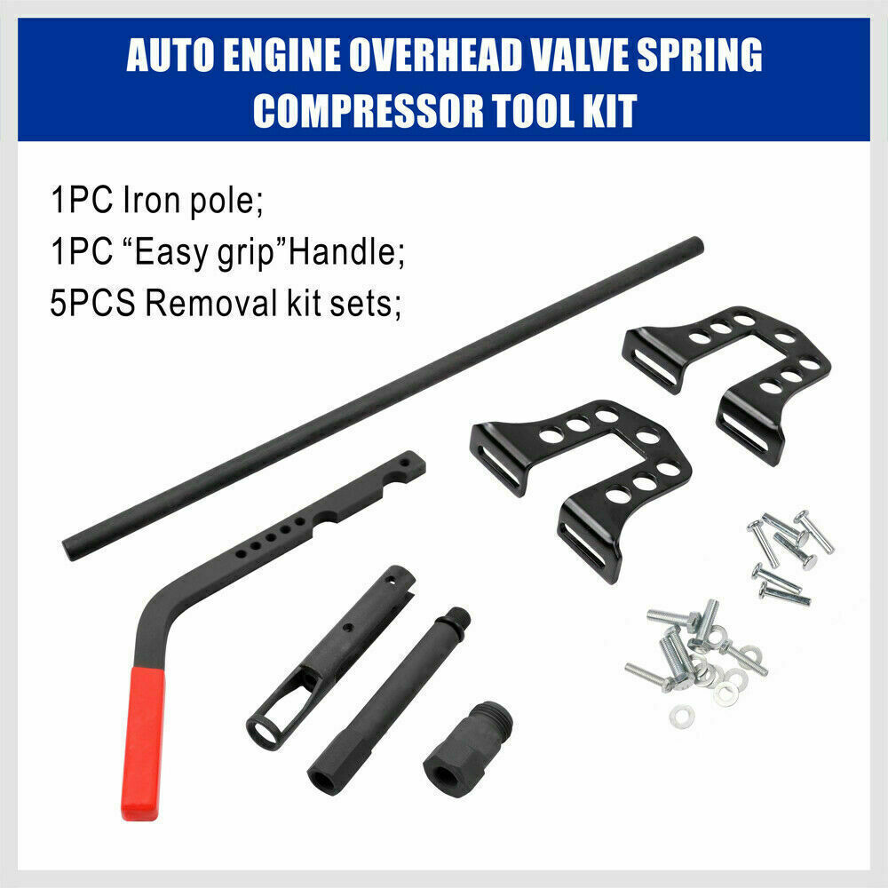 Automotive Cleaning: Overhead Valve Spring Compressor Universal Tool Kit OHC OHV Petrol Diesel Engine