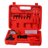 Automotive Gauges: HORUSDY Hand Held Vacuum Pump Brake Bleeder Pressure Tester Vacuum Gauge Kit