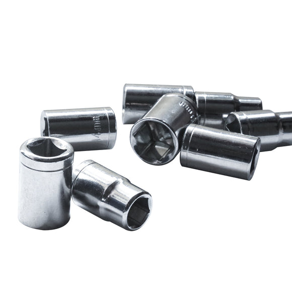 8Pc Metric Socket Set 1/2