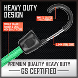 Automotive Repair & Speciality Tools: 30-Piece Premium Bungee Cord Assortment Includes 10” to 40” Bungee Cords, Canopy Ties & Tarp Clips