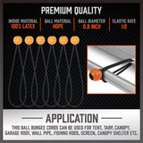 Automotive Repair & Speciality Tools: 30-Piece Premium Bungee Cord Assortment Includes 10” to 40” Bungee Cords, Canopy Ties & Tarp Clips