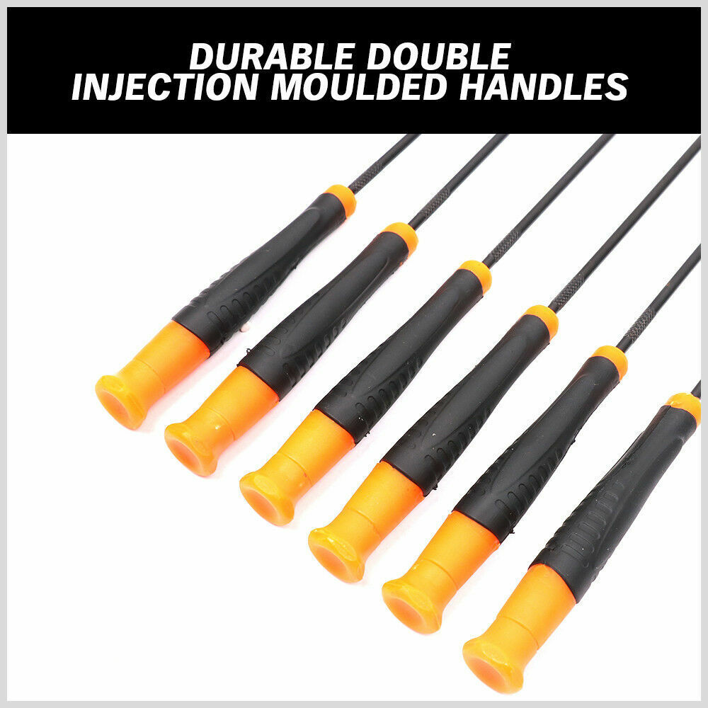 Automotive Repair & Speciality Tools: 6Pc Extra Long Pick and Hook Set O Ring Seal Puller Remover Fuse Wire Scribe