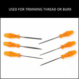 6Pc Mini Needle File Set Alloy Strength Steel For Wood Working Carving Craft