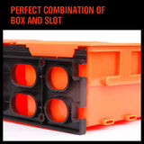 Wall Storage Racks: NEW 8 PC Wall Mounted Storage Bins Rack Set Nuts Bolts Organizer Parts 97903