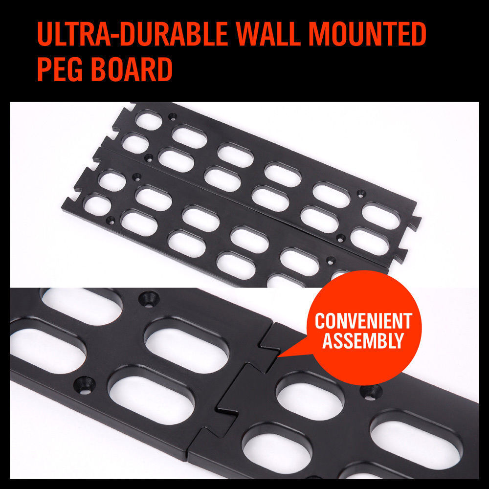 Wall Storage Racks: NEW 8 PC Wall Mounted Storage Bins Rack Set Nuts Bolts Organizer Parts 97903