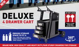 Kitchen & Bathroom DIY: 4-Drawer Welding Cart MIG Welder Trolley Cabinet TIG ARC MMA Plasma Cutter Bench