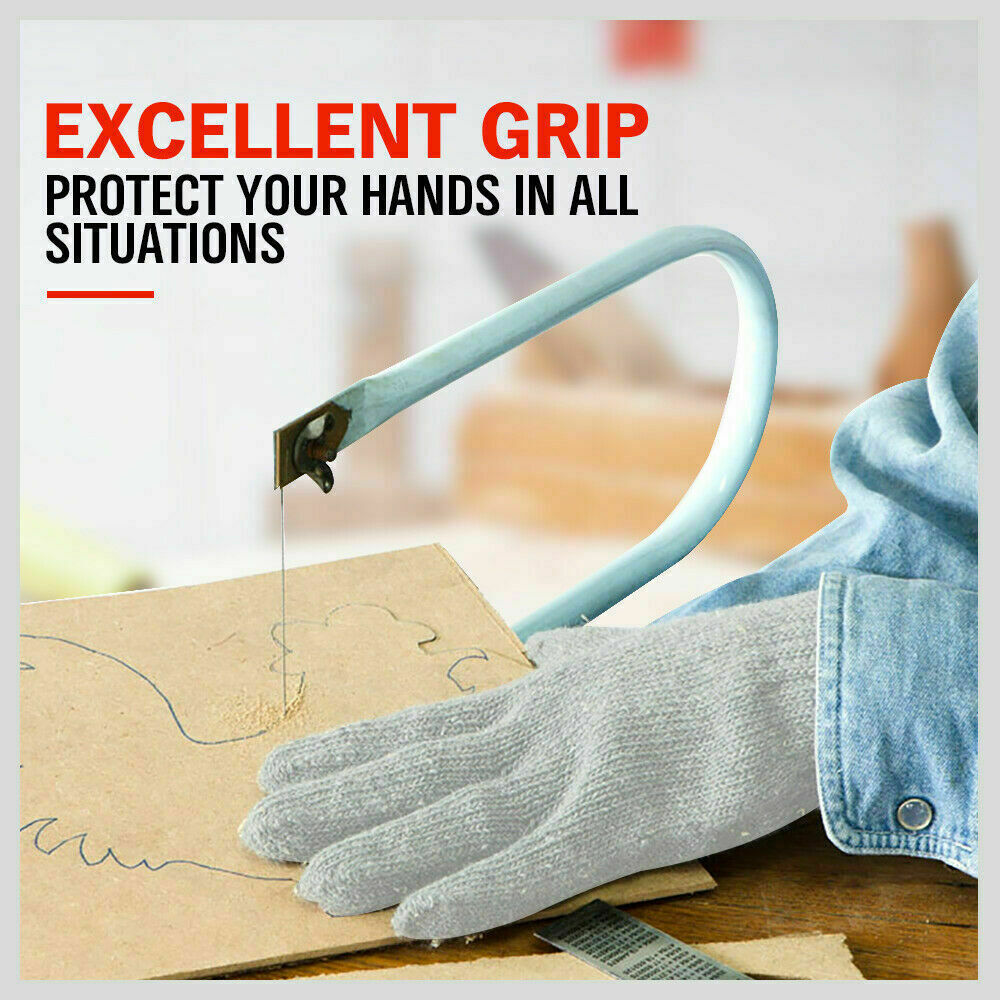 Cutters: One-Pair Cut Resistant Gloves Anti Cutting Level 5 Kitchen Butcher Protection