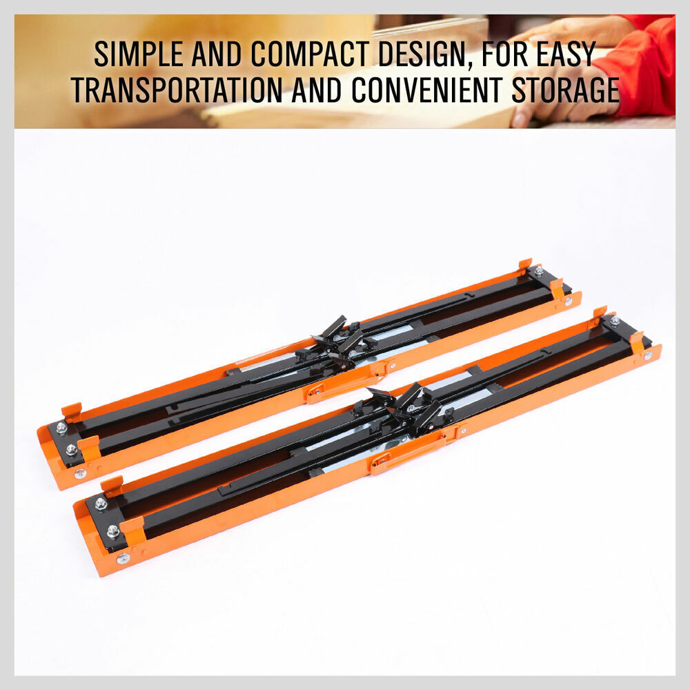Kitchen & Bathroom DIY: 4Pc Mastercraft Sawhorse Metal Folding Non-slip Surface Saw Horse 120KG Capacity