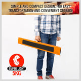 Kitchen & Bathroom DIY: 4Pc Mastercraft Sawhorse Metal Folding Non-slip Surface Saw Horse 120KG Capacity