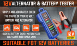 Automotive Repair & Speciality Tools: Digital 12V Alternator Battery Tester Car Load Tester Automotive  Voltage Check