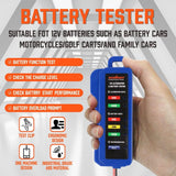 Automotive Repair & Speciality Tools: Digital 12V Alternator Battery Tester Car Load Tester Automotive  Voltage Check