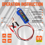 Automotive Repair & Speciality Tools: Digital 12V Alternator Battery Tester Car Load Tester Automotive  Voltage Check
