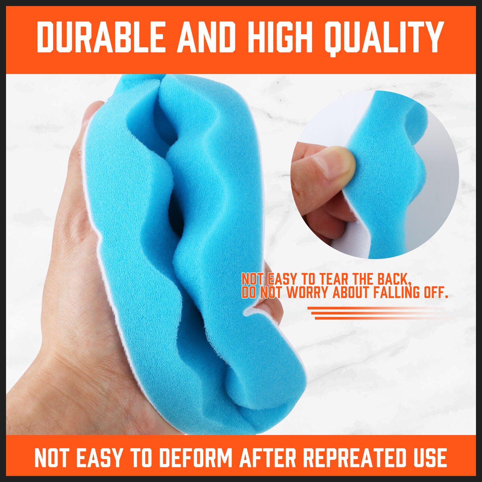 Sanding Accessories: 11Pcs 6" Buffing Waxing Polishing Pads Sponge Pad Set For Car Polisher Drill