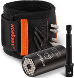 Camera Accessories: Magnetic Wristband & Universal Socket Grip 7-19mm Magnets Screws Nails Holder