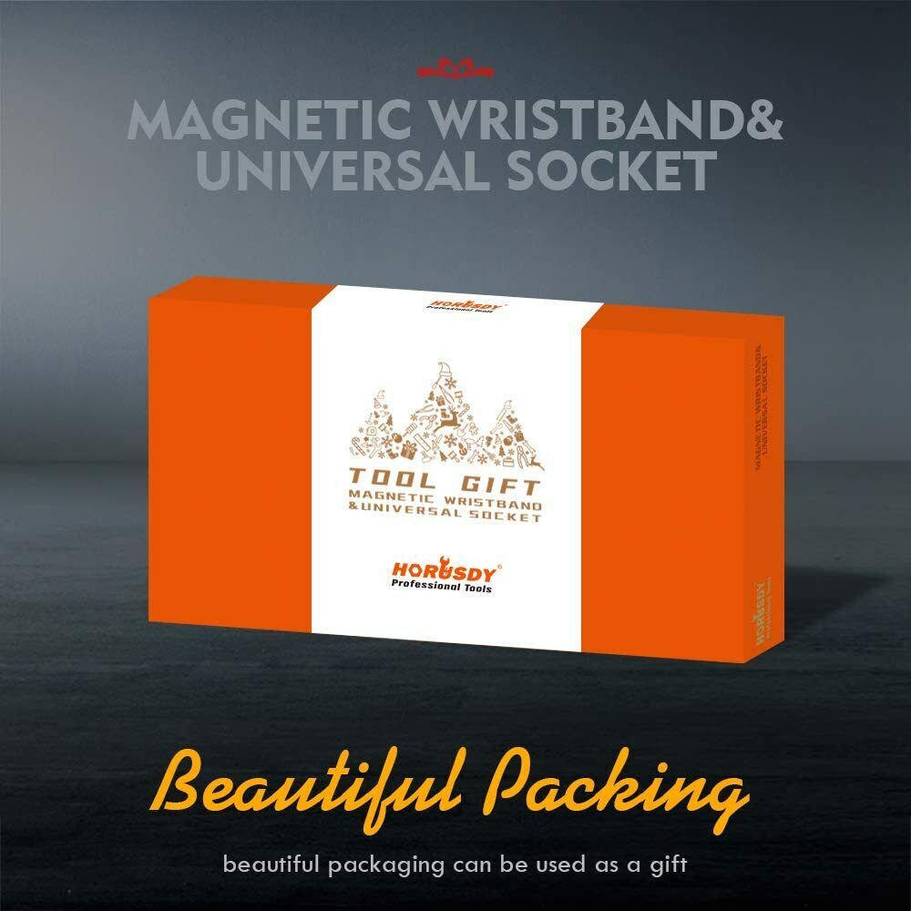 Camera Accessories: Magnetic Wristband & Universal Socket Grip 7-19mm Magnets Screws Nails Holder