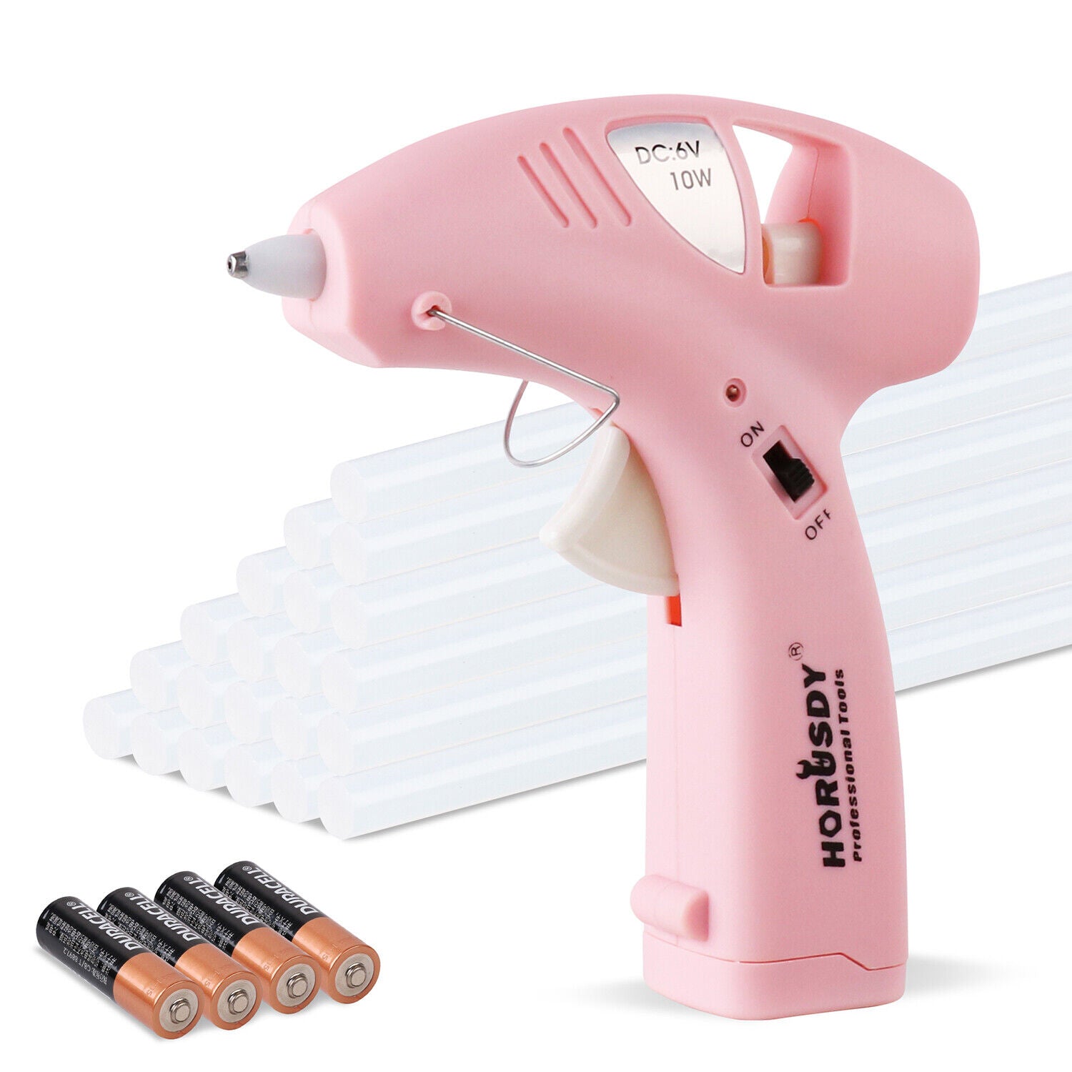 Hand Tools: Cordless Hot Glue Gun 20 Glue Sticks & Batteries Included Craft DIY Repair Tool