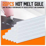 Hand Tools: Cordless Hot Glue Gun 20 Glue Sticks & Batteries Included Craft DIY Repair Tool