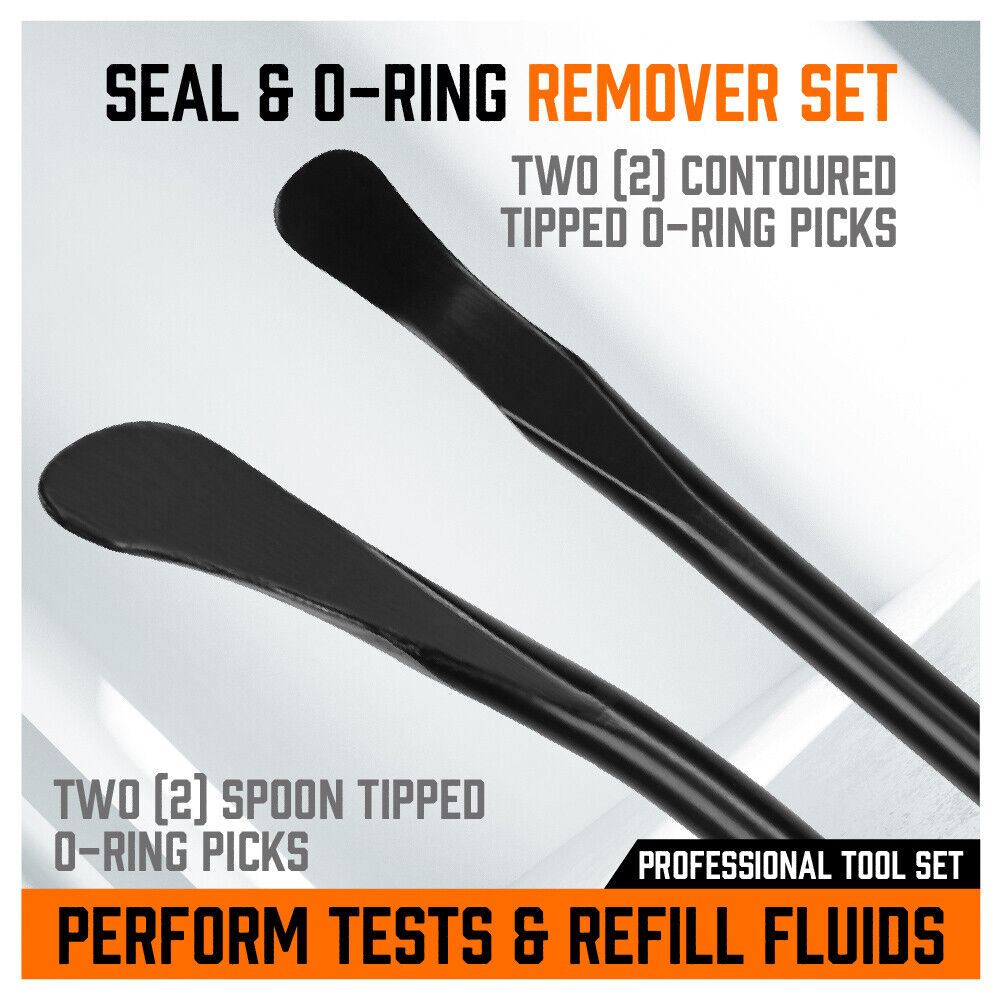 Hand Tools: 4Pc Seal & O-Ring Removal Set Spoon Tip Removing Heavy Grip Handle Auto Tools