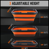 Kitchen & Bathroom DIY: Adjustable Collapsible Sink 16L Large Portable Basket Wash Basin Outdoor Camping