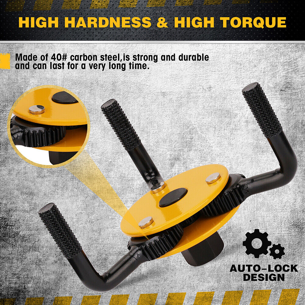 Automotive Parts: ELEAD 3" to 5-1/2" Oil Filter Wrench Set Oil Filter Removal Tool Automotive Use