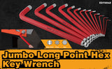 Fence & Gate Accessories: ELEAD 13Pc Extra Large Hex Key Set Long Allen Key Wrench Ball End SAE 5/64"-3/4