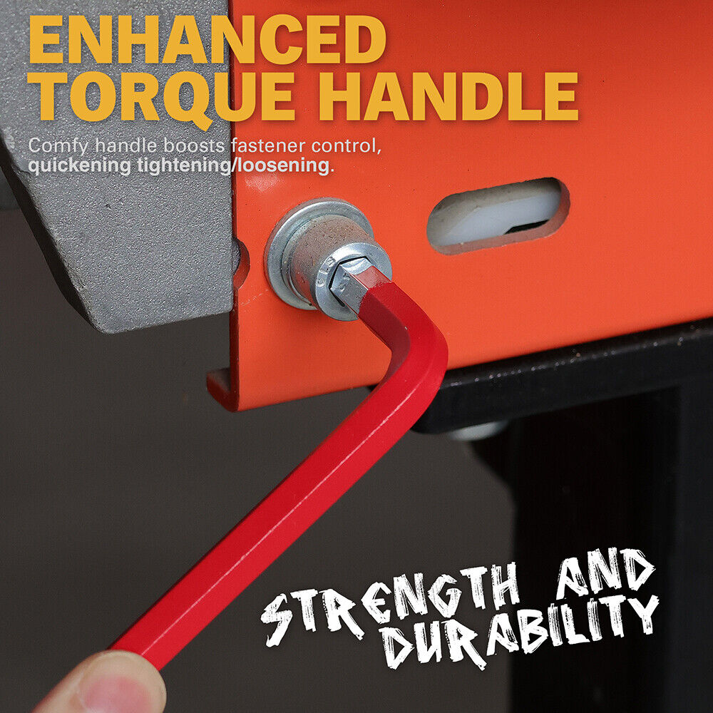 Fence & Gate Accessories: ELEAD 13Pc Extra Large Hex Key Set Long Allen Key Wrench Ball End SAE 5/64"-3/4