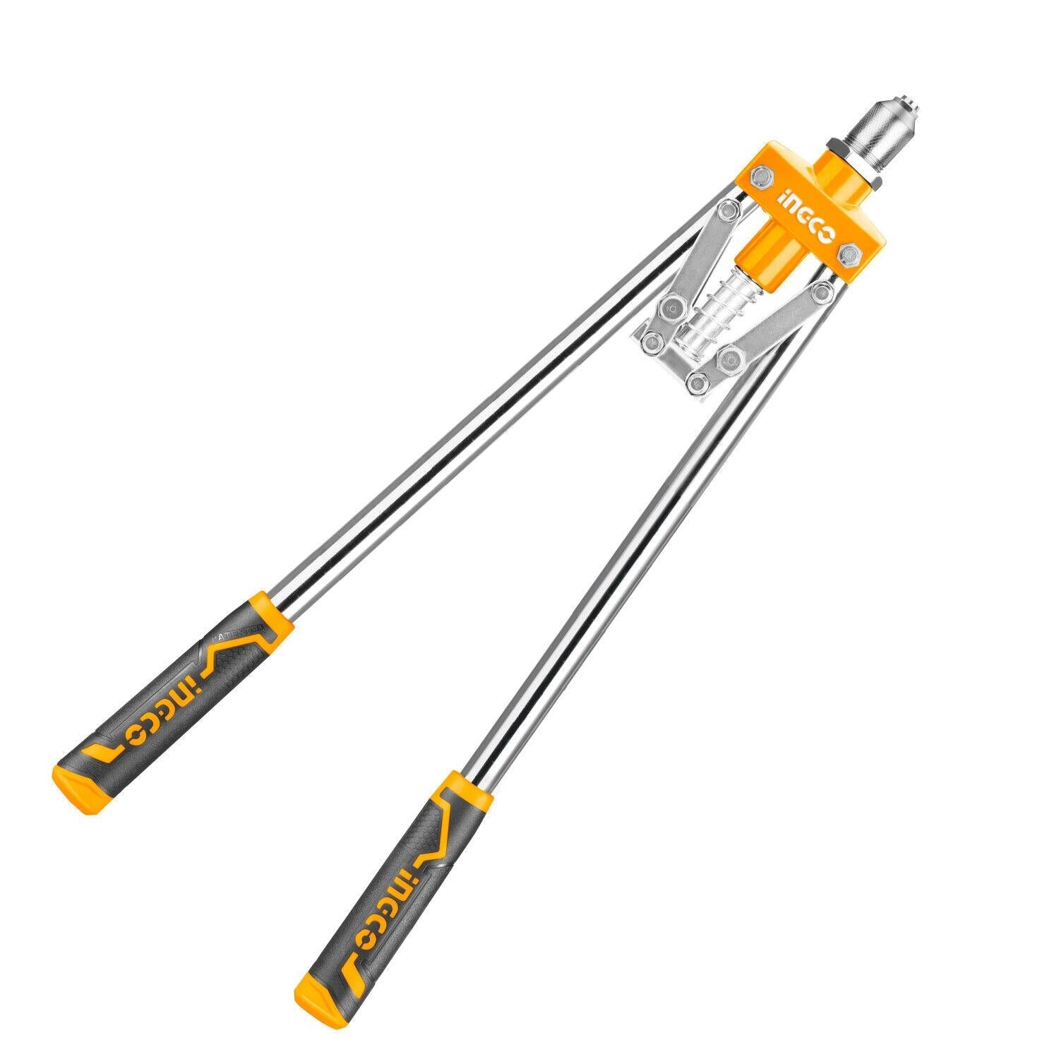 Hand Tools: INGCO 17" Hand Riverter Long Arm Pop Rivert Heavy Duty For 3.2mm 4mm & 4.8mm