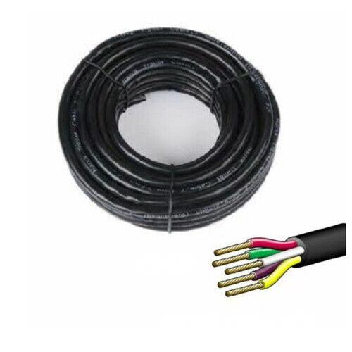 Automotive Repair & Speciality Tools: 30M X 5 Core Wire Cable Trailer Cable Automotive Boat Caravan Truck Coil V90 PVC