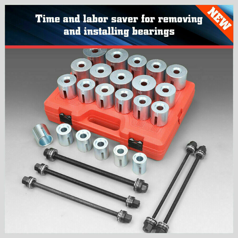 Caravan Accessories: 27Pc Universal Pull & Press Sleeve Kit Removal Bushing Driver Set Bearings Seal