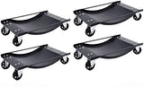 Traffic Control & Parking Tools: 4 x Heavy Duty Wheel Dolly 450 kg 1000 lb Car Vehicle Positioning Jack Platform