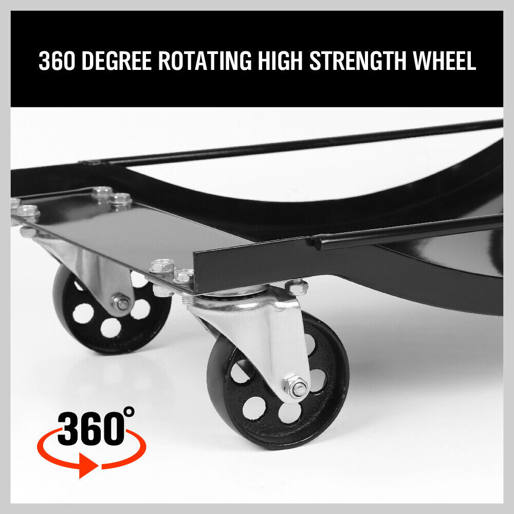 Traffic Control & Parking Tools: 4 x Heavy Duty Wheel Dolly 450 kg 1000 lb Car Vehicle Positioning Jack Platform