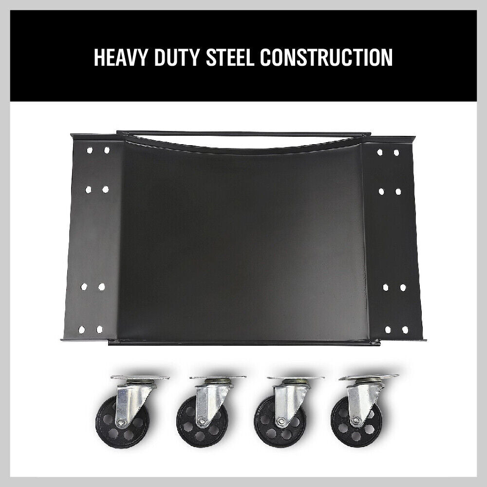 Traffic Control & Parking Tools: 4 x Heavy Duty Wheel Dolly 450 kg 1000 lb Car Vehicle Positioning Jack Platform