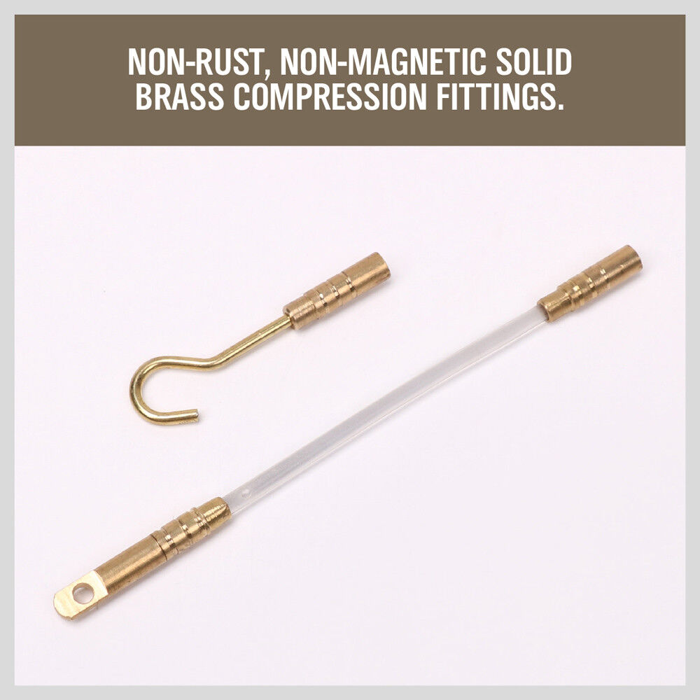 Power & Electrical Supplies: 3.3m ⏀ 4mm Fibreglass Electricians Push Pull Rods Cable Cavity Contractors Duct