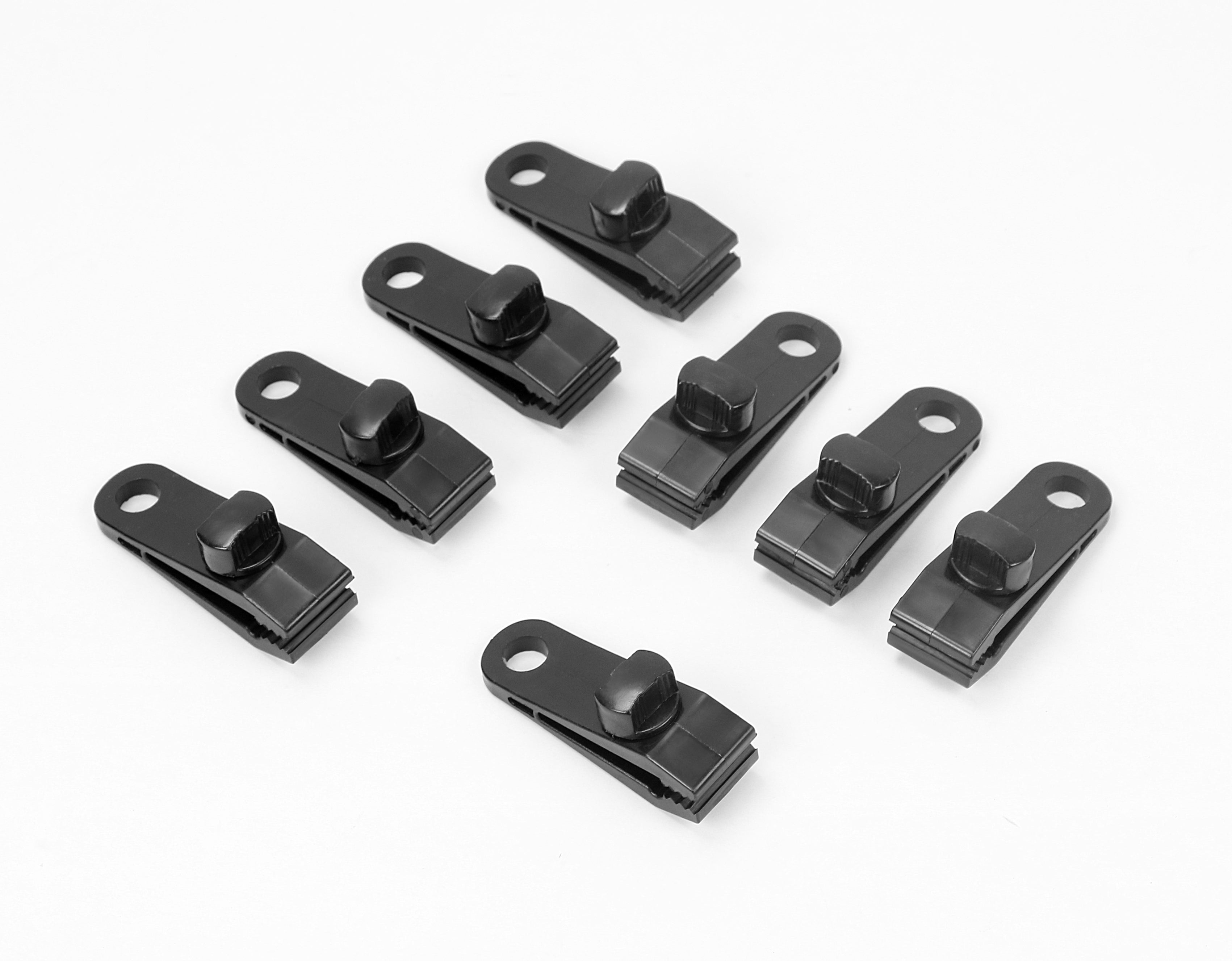 Automotive Repair & Speciality Tools: 8Pc Awning Tarp Clamp Set Clips Hangers Survival Tent Emergency Grommet