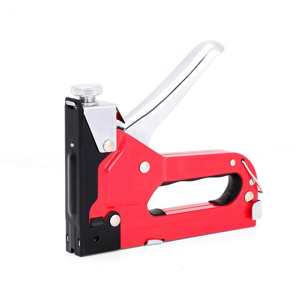 Hand Tools: Heavy Duty Staple Gun Set 2in1 Stapler + 1500Pc Staples Tacker Hand Fastener Tool