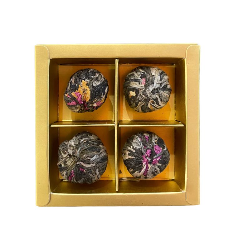 Teas & Accessories: Blooming Flower Tea Box (3 Box)