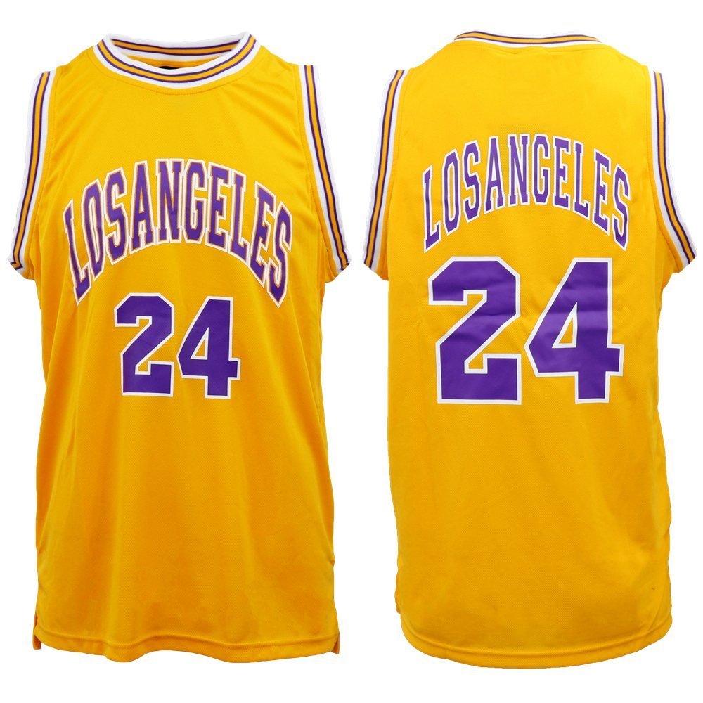 Basketball & Basketball Accessories: New Men's Basketball Jersey Sports T Shirt Tee Vest Tops Gym Chicago Los Angeles, Black - Chicago 23, L