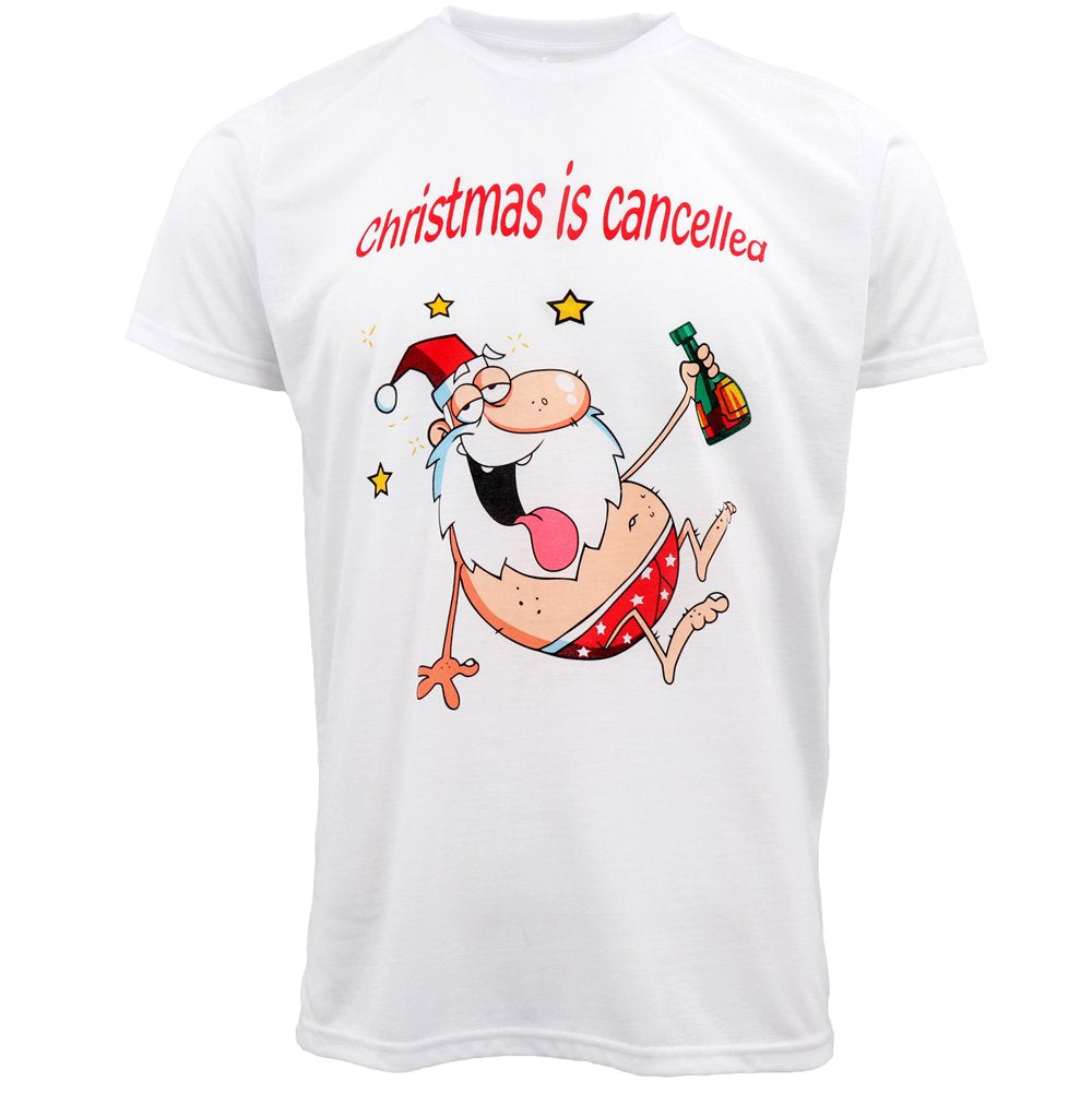 Christmas Clothing: New Funny Adult Xmas Christmas T Shirt Tee Mens Womens 100% Cotton Jolly Ugly, Santa Drive Kombi (Green), 2XL