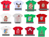 Christmas Clothing: New Funny Adult Xmas Christmas T Shirt Tee Mens Womens 100% Cotton Jolly Ugly, Santa Drive Kombi (Green), 2XL
