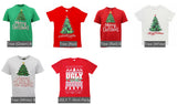 Christmas Clothing: New Funny Adult Xmas Christmas T Shirt Tee Mens Womens 100% Cotton Jolly Ugly, Santa Drive Kombi (Green), 2XL