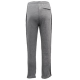 Men's Sweats & Trackpants: Men's Fleece Casual Sports Track Pants w Zip Pocket Striped Sweat Trousers S-6XL, Grey, S