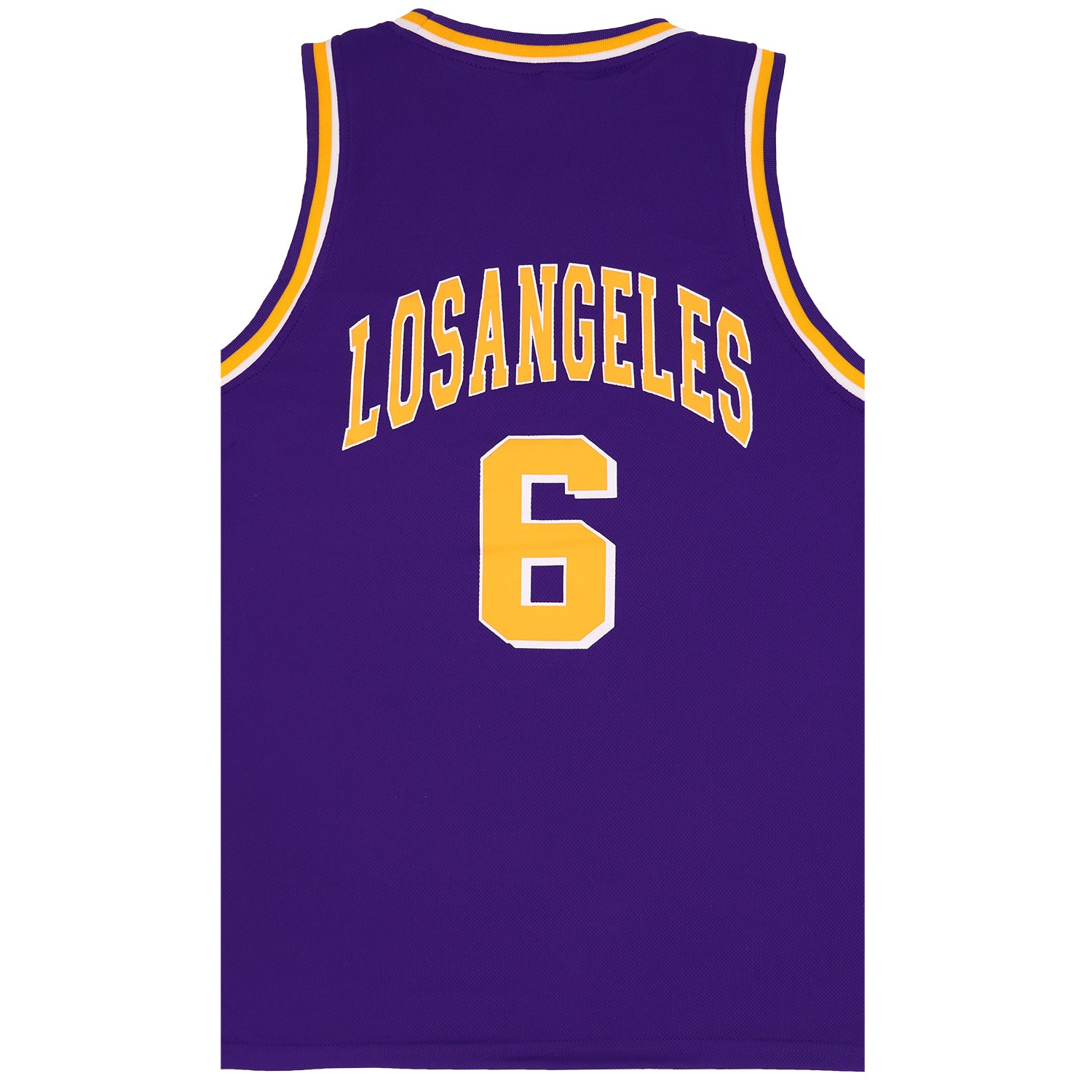 Basketball & Basketball Accessories: Kid's Basketball Jersey Tank Boys Sports T Shirt Tee Singlet Tops Los Angeles, Purple - Los Angeles 6, 4