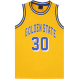 Basketball & Basketball Accessories: Kid's Basketball Jersey Tank Boys Sports T Shirt Tee Singlet Tops Los Angeles, Yellow - Golen State 30, 4