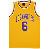 Basketball & Basketball Accessories: Kid's Basketball Jersey Tank Boys Sports T Shirt Tee Singlet Tops Los Angeles, Yellow - Golen State 30, 4