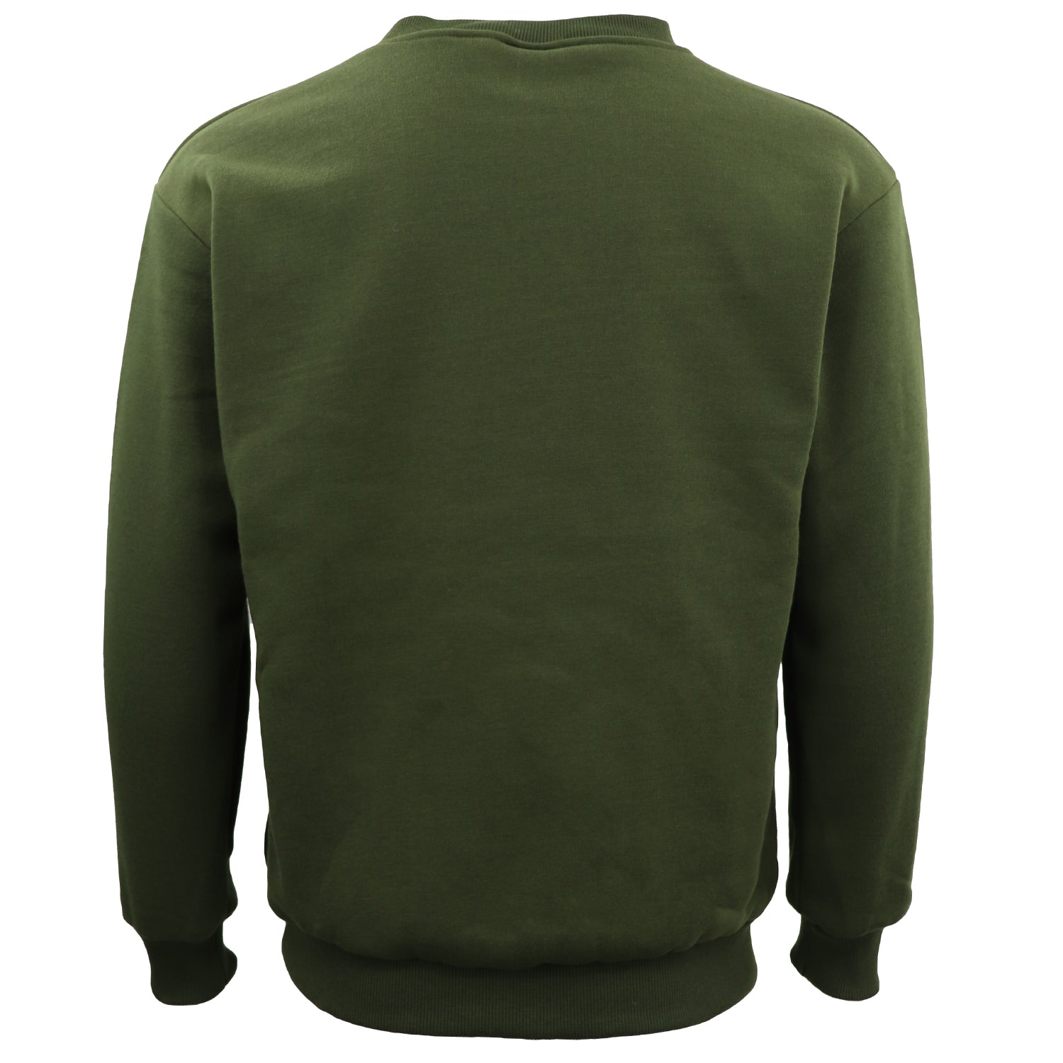 Men's Knitwear & Sweaters: New Adult Unisex Plain Pullover Fleece Jumper Mens Long Sleeve Crew Neck Sweater, Royal Blue, 3XL