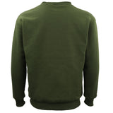 Men's Knitwear & Sweaters: New Adult Unisex Plain Pullover Fleece Jumper Mens Long Sleeve Crew Neck Sweater, Royal Blue, 3XL