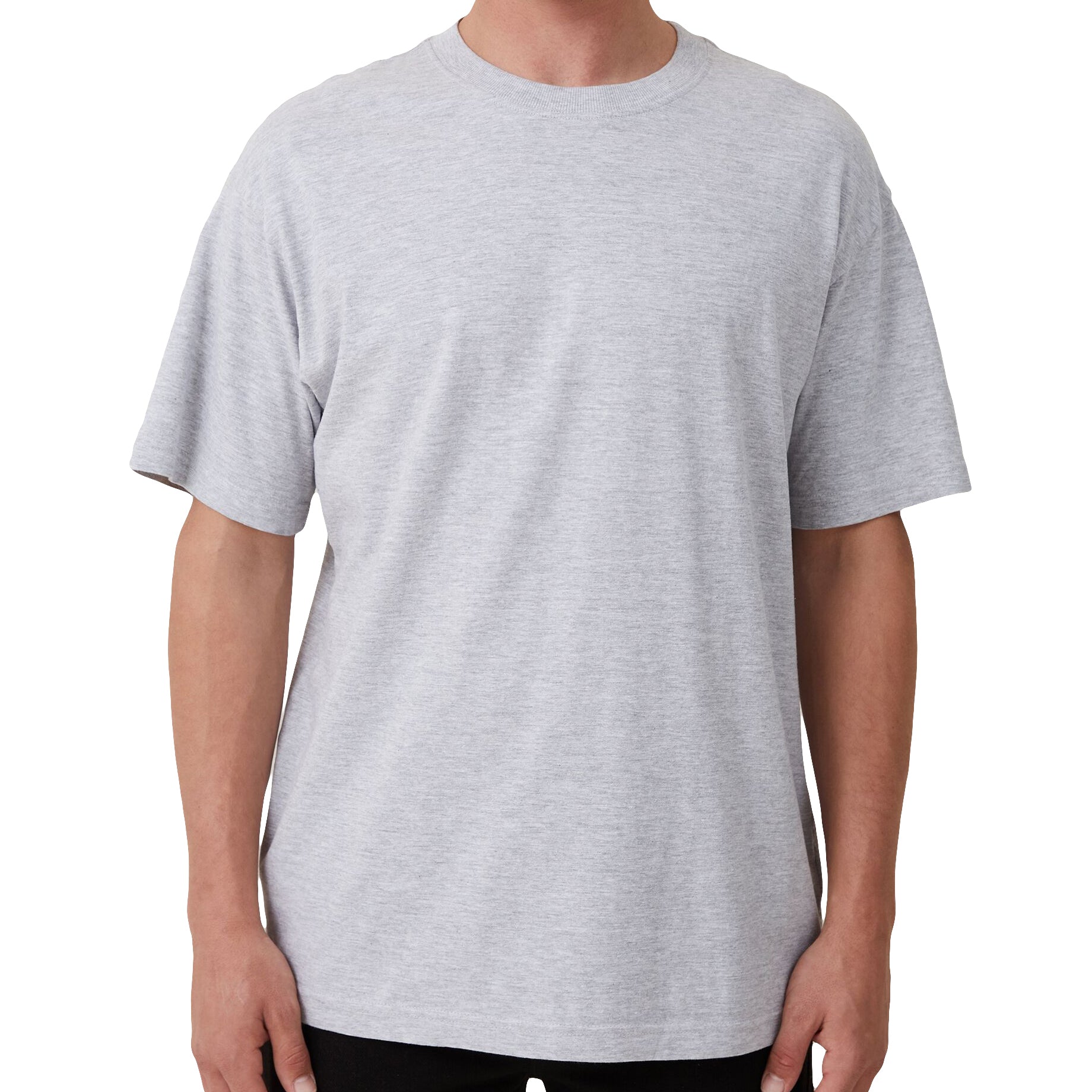 Men's Tops & T-shirts: Adult 100% Cotton T-Shirt Unisex Men's Basic Plain Blank Crew Tee Tops Shirts, Royal Blue, 3XL