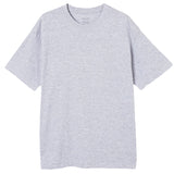 Adult 100% Cotton T-Shirt Unisex Men's Basic Plain Blank Crew Tee Tops Shirts, Light Grey, M