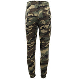Men's Sweats & Trackpants: Men's Fleece Track Pants Military Camouflage Tactical Gym Trousers w Cuffed Hem, Green Camo, XS