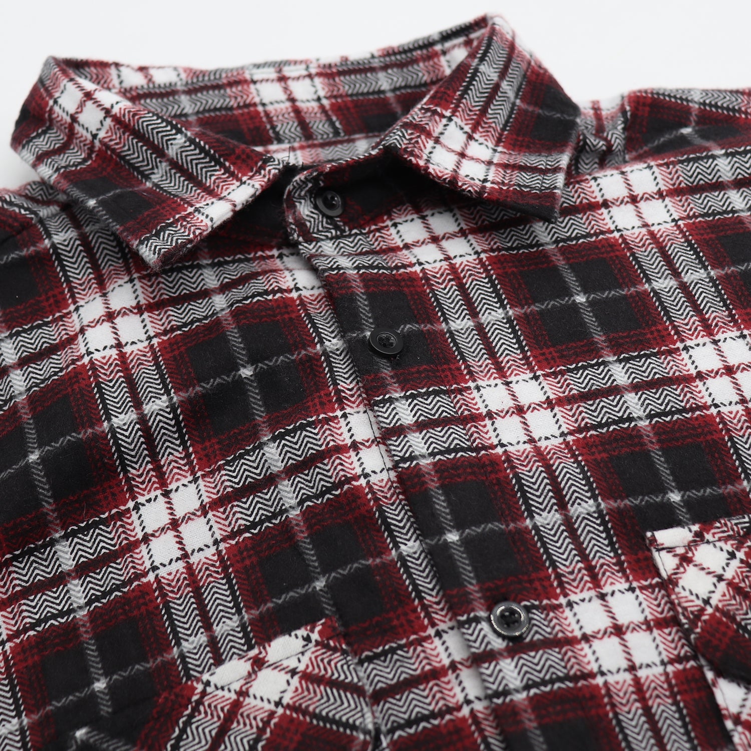 Men's 100% Cotton Flannelette Shirt Long Sleeve Plaid Check Flannel w Pockets, Vintage Ash Plaid, XL